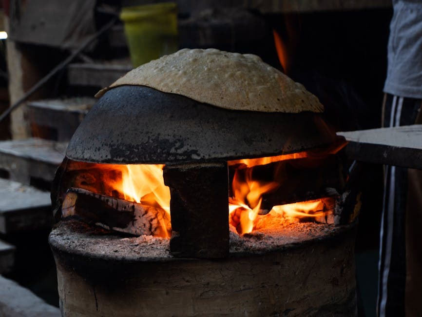 Injera (etiopisk surdeigsbrød)