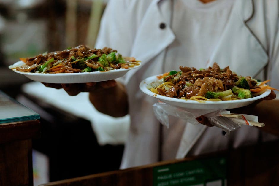 Sichuan-biff med brokkoli