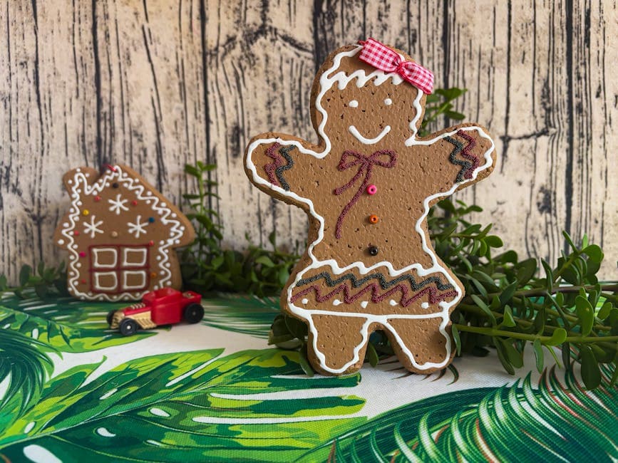 Klassiske pepperkaker med royal icing