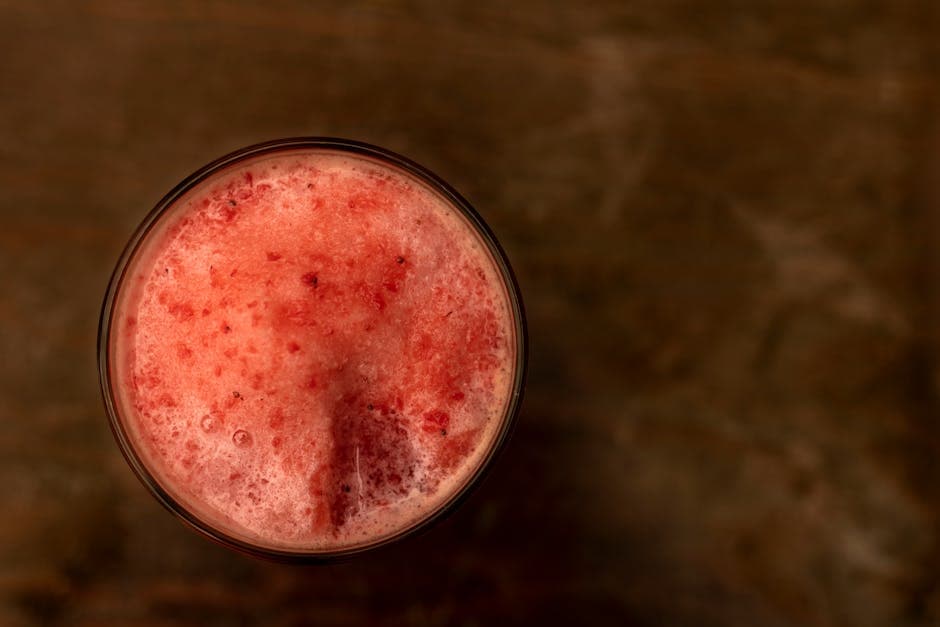 Forfriskende granita med drue og solbær