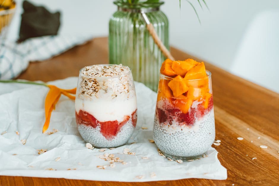 Forfriskende granita og vannmelonparfait