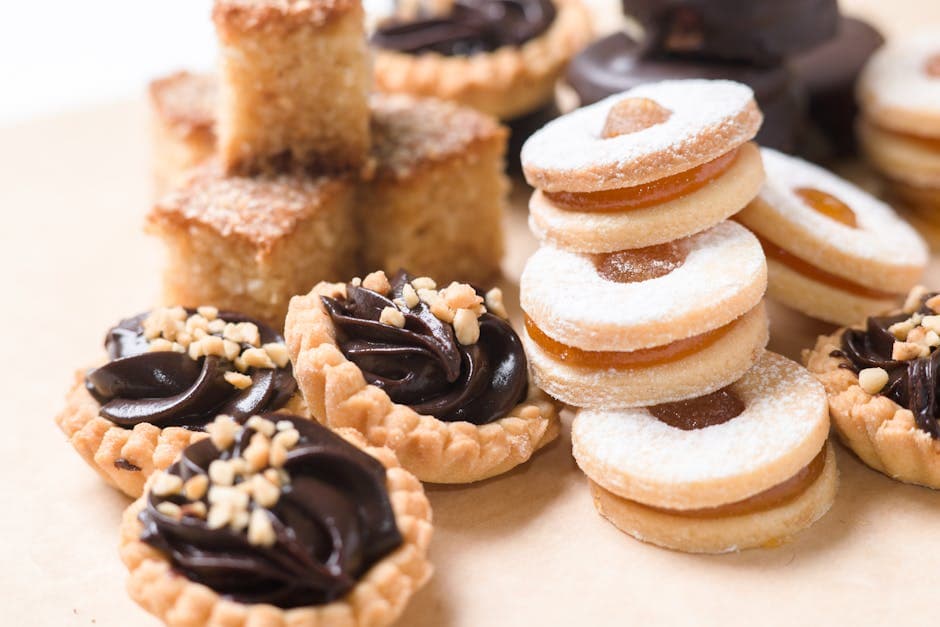 Shortbreadkjeks med sjokoladetrekk