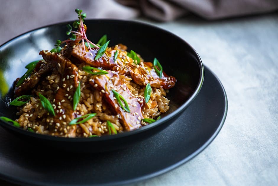 Glaserte hoisin- og sesamstekte gulrøtter