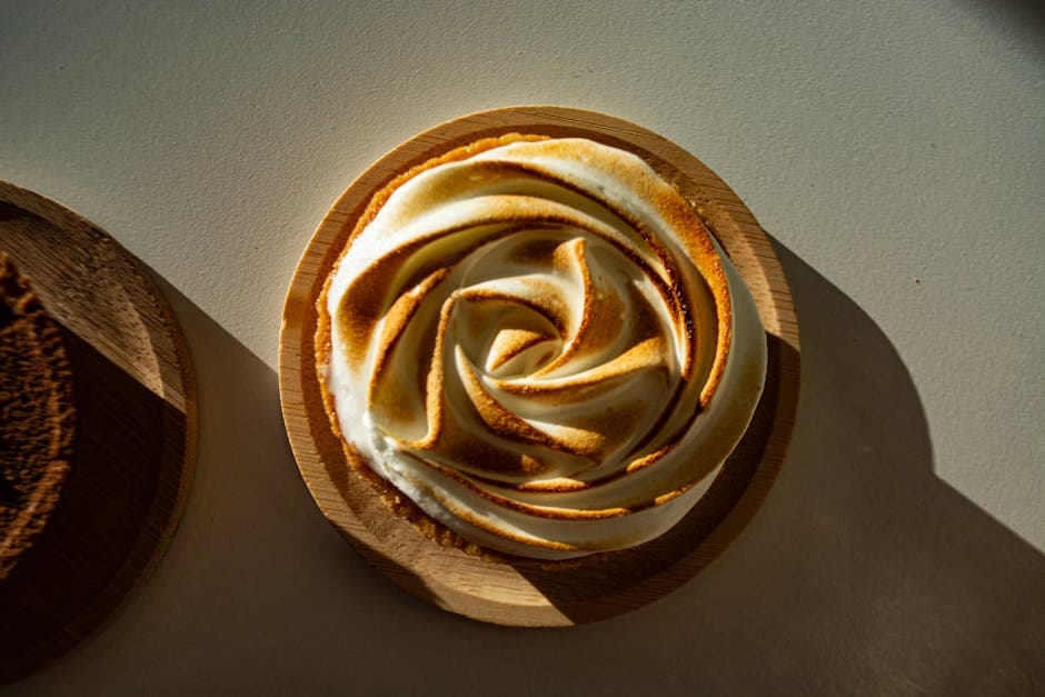 Flambert bakt Alaska med sjokolade og rom