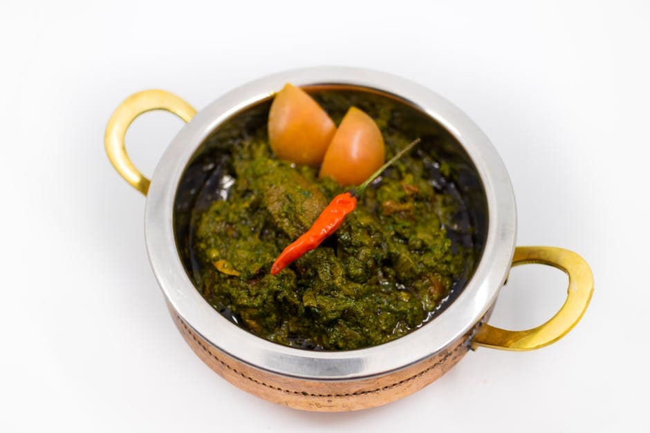Lam med spinatsaus (Saag Gosht)