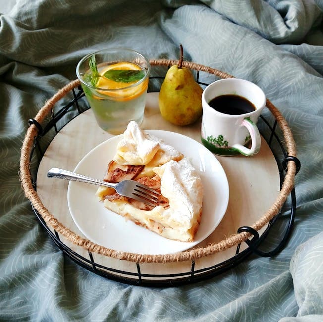 Klassisk pære clafoutis