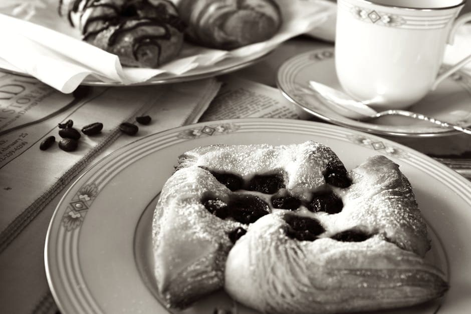 Sjokolade- og ostebakst (dansk stil)