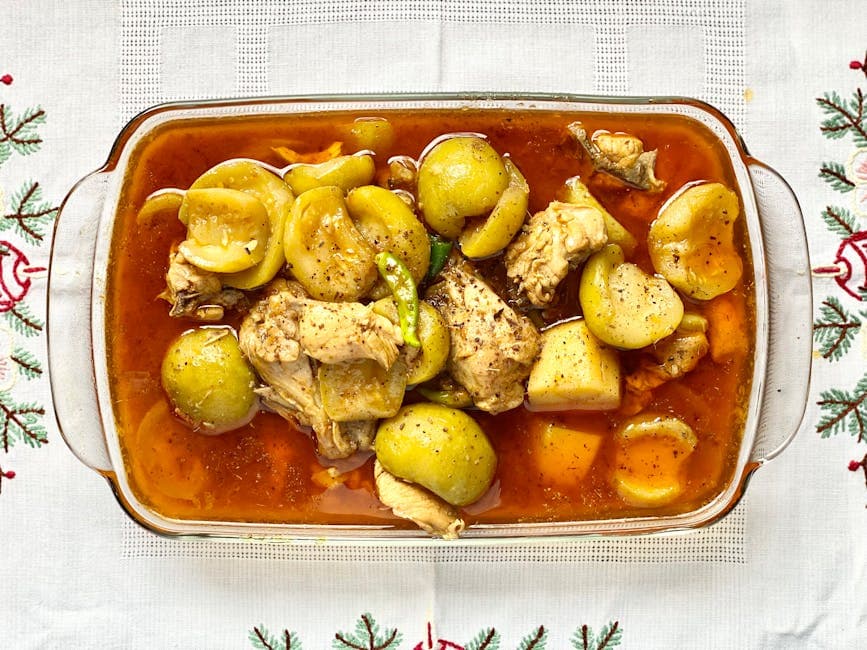 Kokt chayote med tomat og epazote