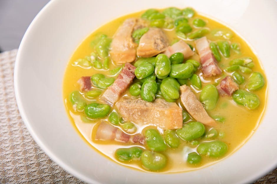 Enkel succotash med bacon og mais