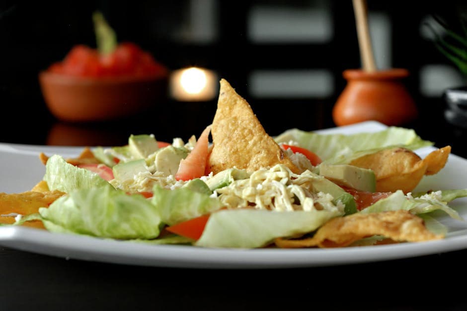 Krydret kyllingsalat med lime og koriander