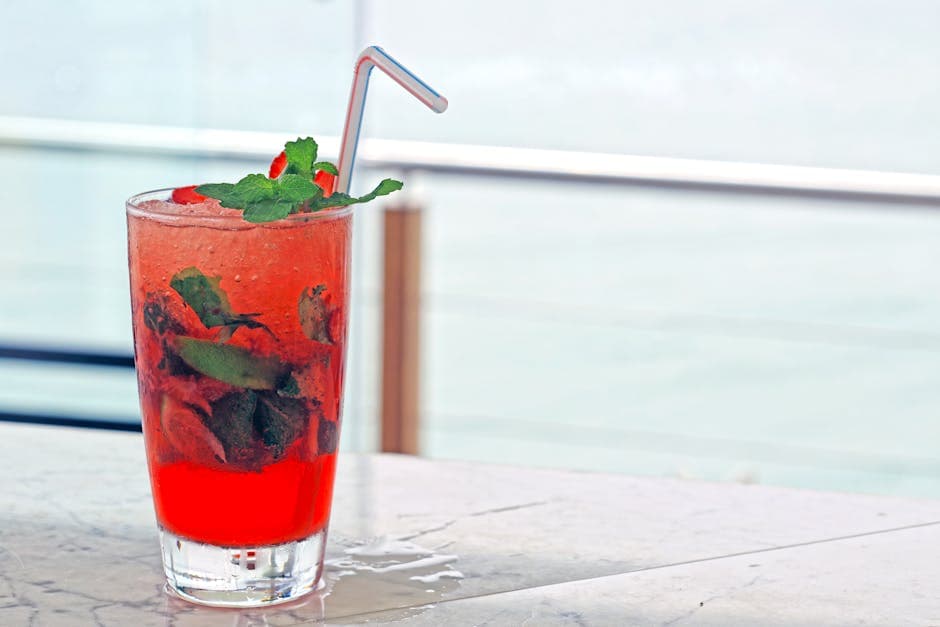 Forfriskende jordbærmojito