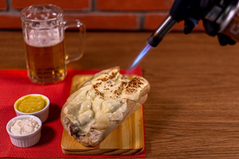 Klassisk walisisk Rarebit med øl og cheddar