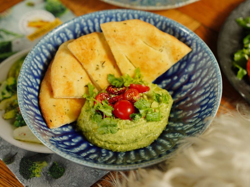 Falsk guacamole med lime og salt