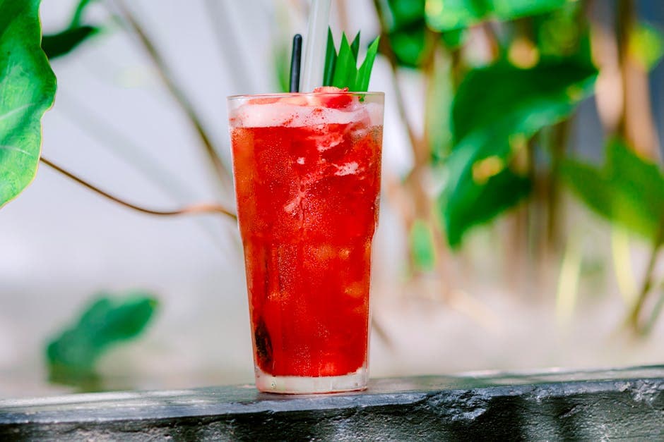 Forfriskende rabarbrapunsj