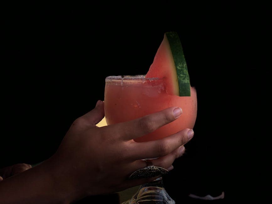 Sandia Margarita med vannmelon