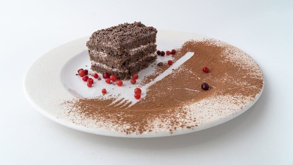 Saftig sjokoladekake med isvann