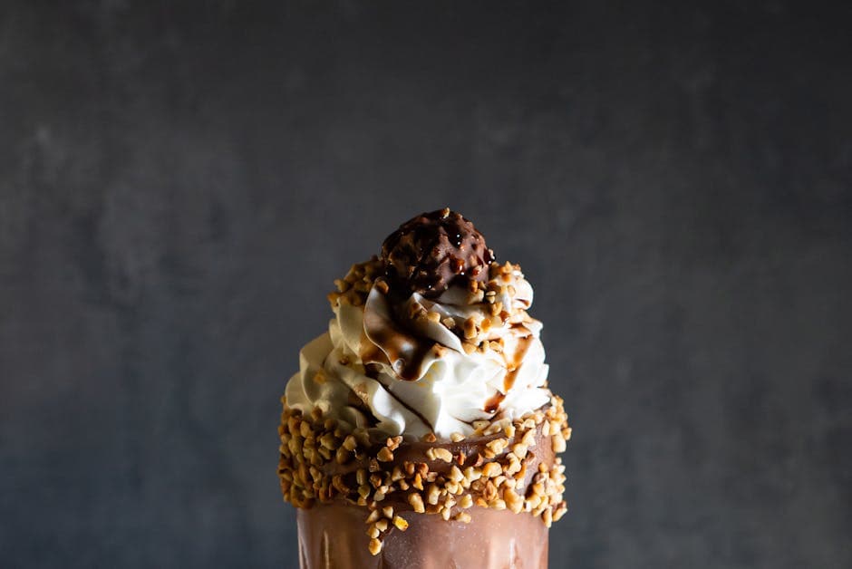 Kremet pepperkakemilkshake