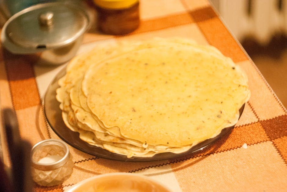 Hjemmelagde mais-tortillas