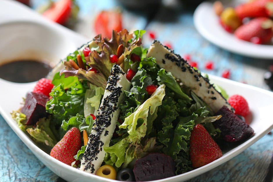 Bitter Caesar-salat med escarole og radicchio