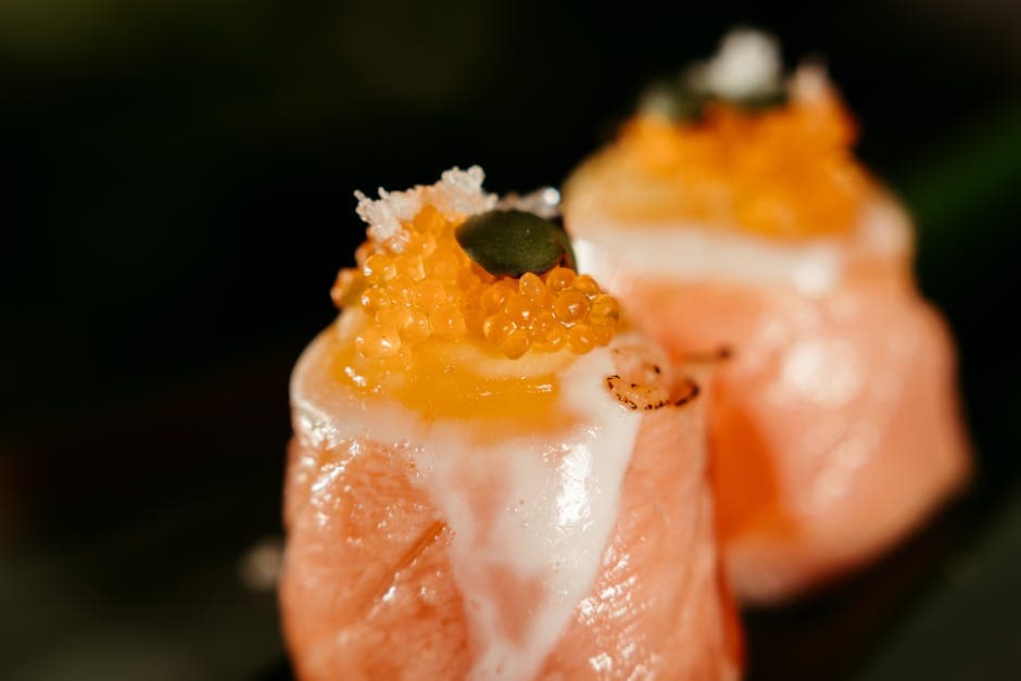 Enkle laksesushibiter