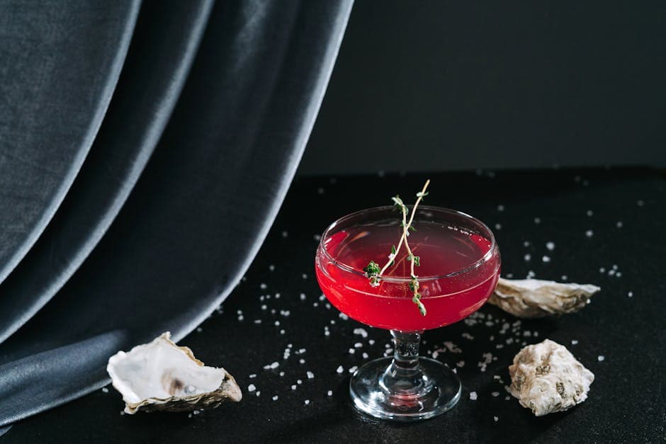 Red Velvet Cupcake Cocktail