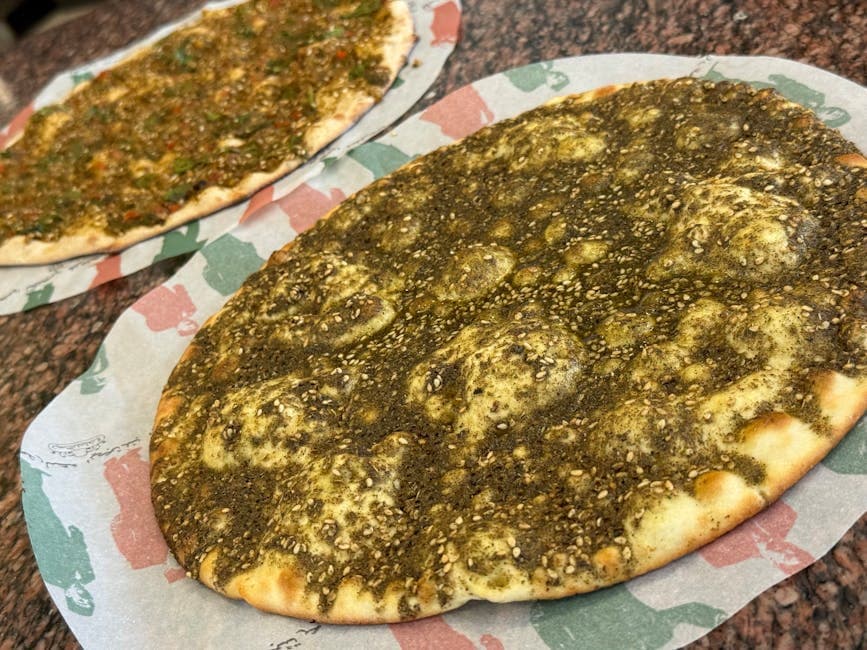 Krydrede kjeks med za'atar