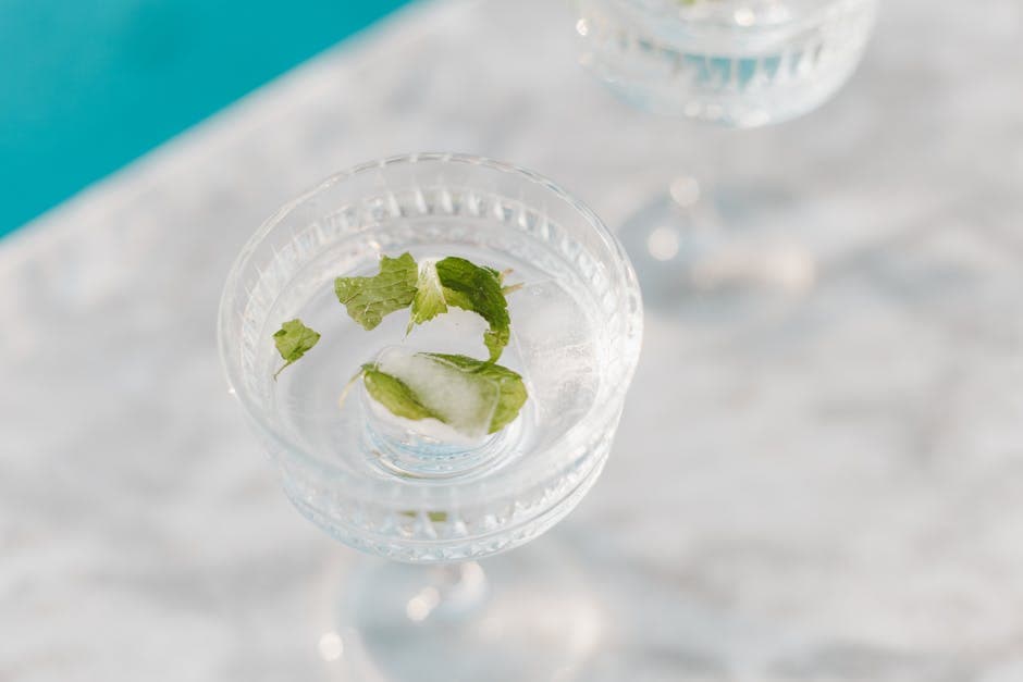 Forfriskende Champagne-granita