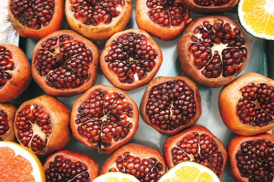 Granateplesirupssmør med appelsin