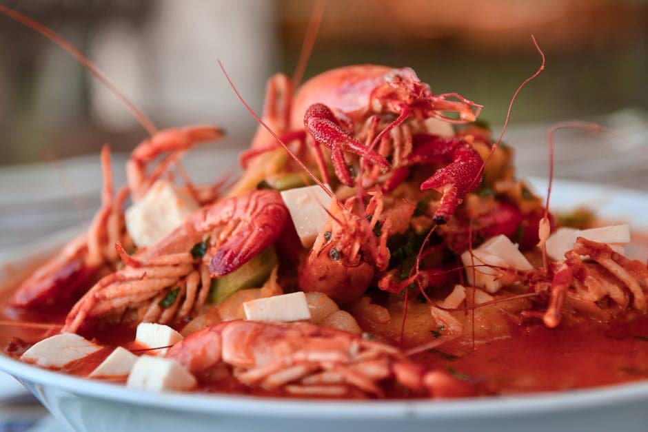 Tamales med krabbe- og rekefyll