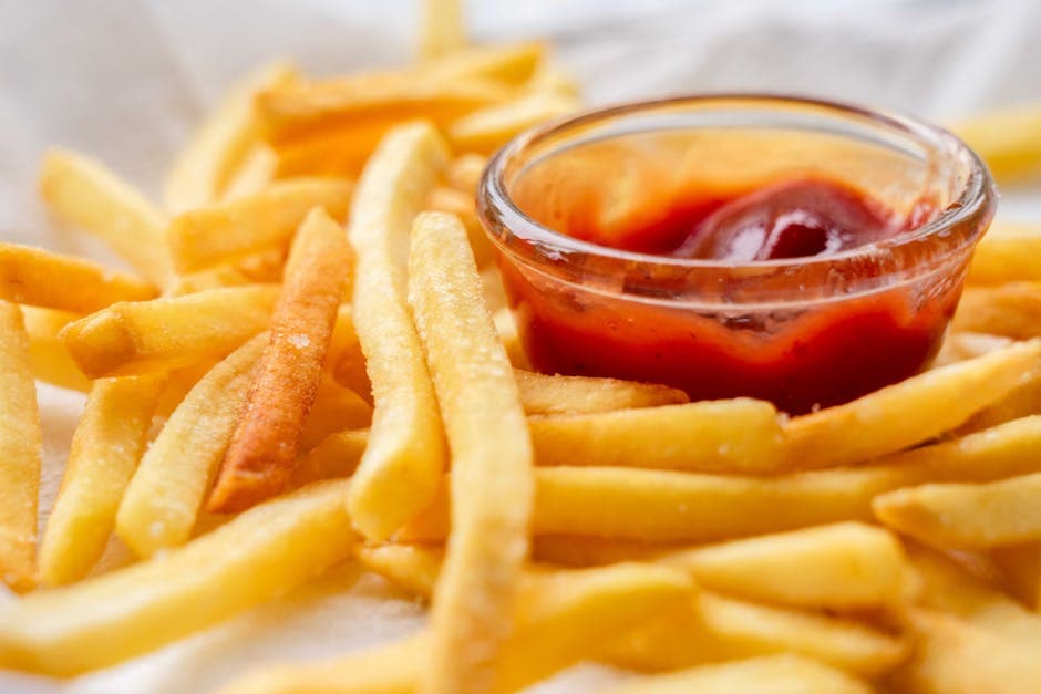 Rødvinsfrites med cabernet-ketchup