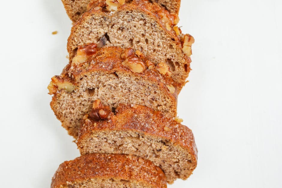 Saftig squashbrød med valnøtter