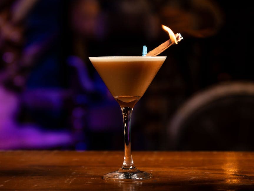 Krydret Martini med Amaretto