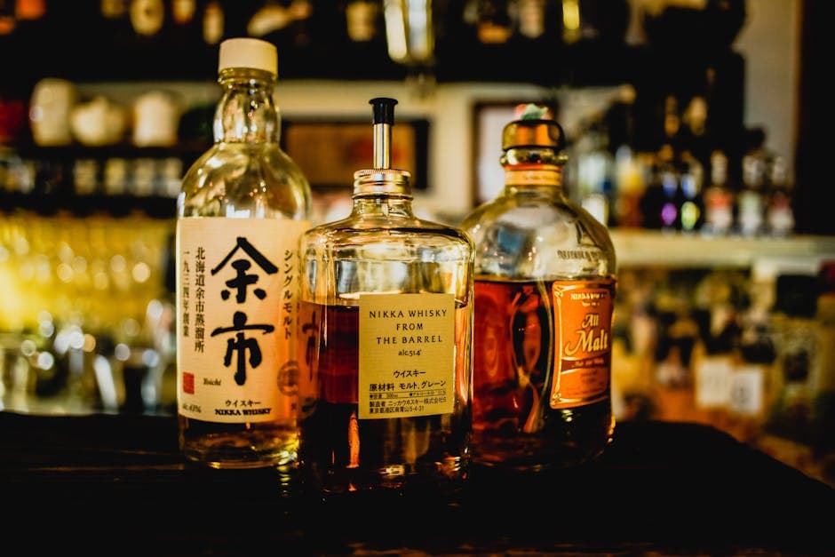Japansk Pickleback med whisky og soyasaus
