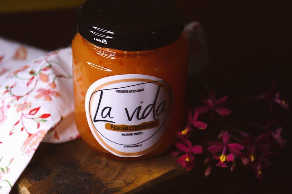 Hjemmelaget ferskensyltetøy