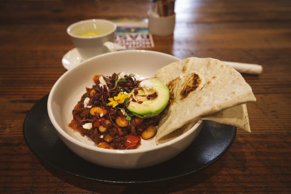 Tempeh chili med svarte bønner