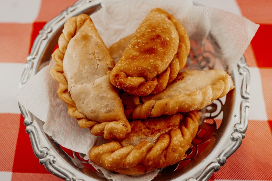 Empanaditas med kalkunfyll