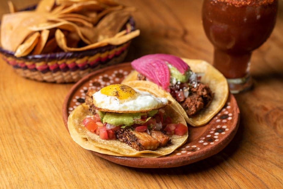 Chipotle-braiserte svinekjøtt-tacos