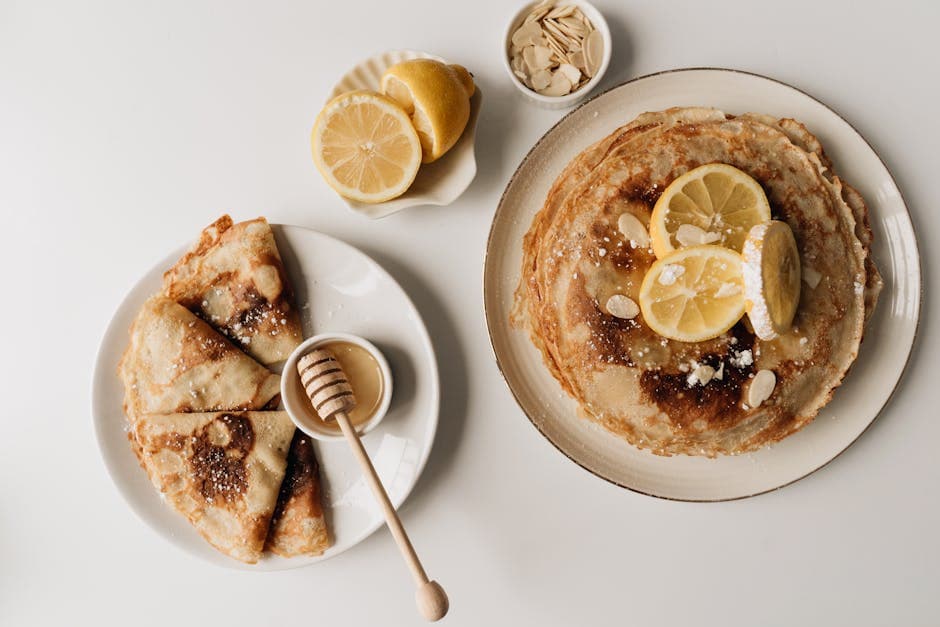 Honning- og mandelmadeleiner