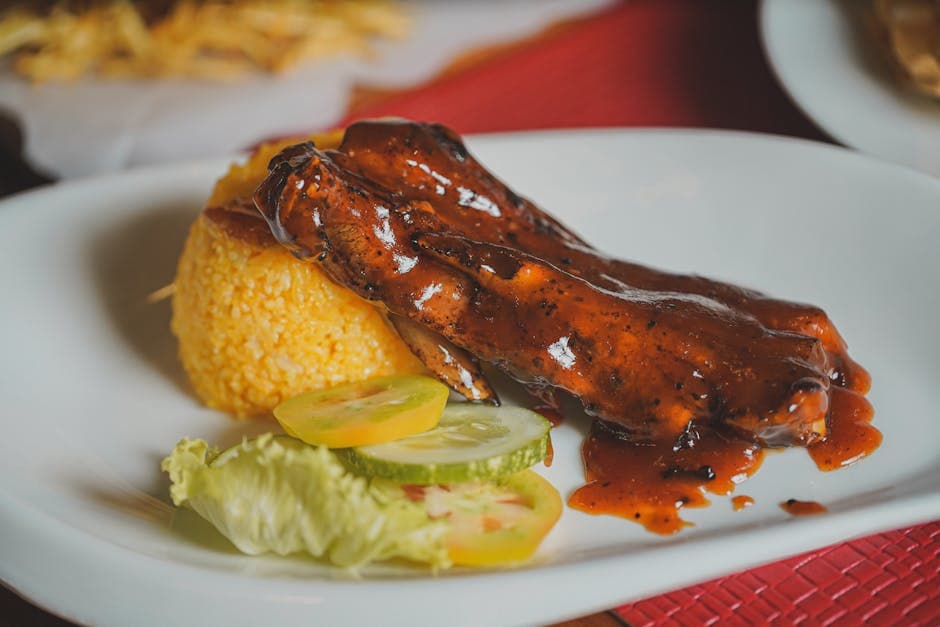 Baby Back Ribs med tropisk BBQ-saus
