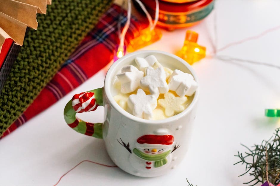 Sprø julegodt med ris og kanel