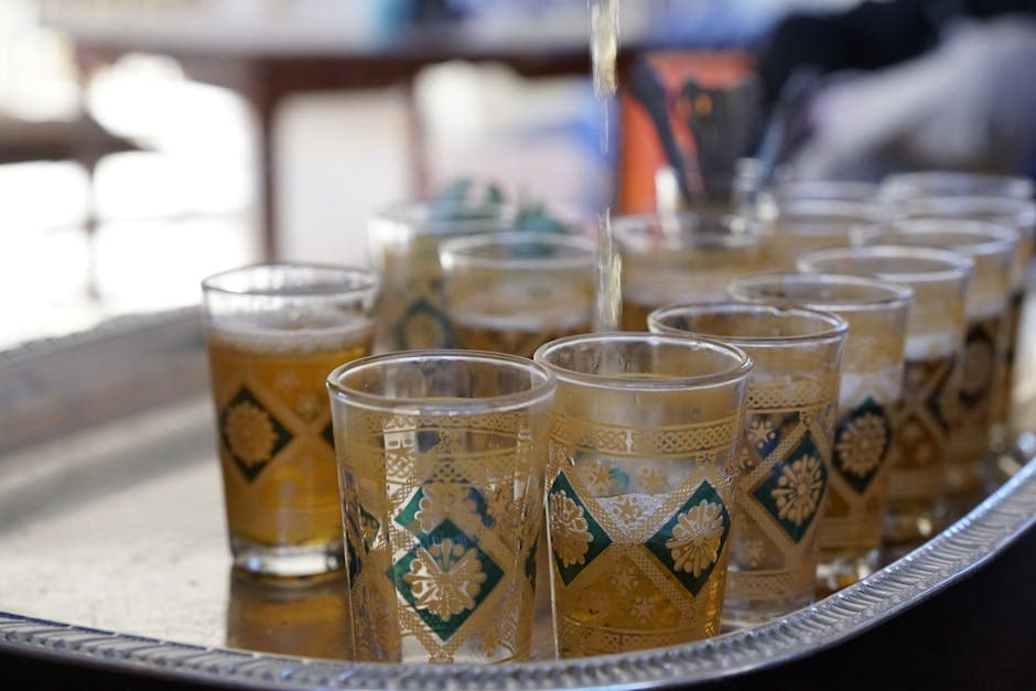 Marokkansk myntete-granita