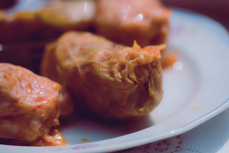 Halupki (Fylte kålruller med kjøtt og ris)