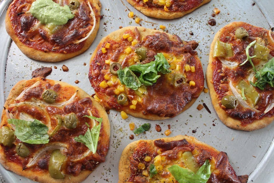 Meksikanske minipizzaer med chorizo