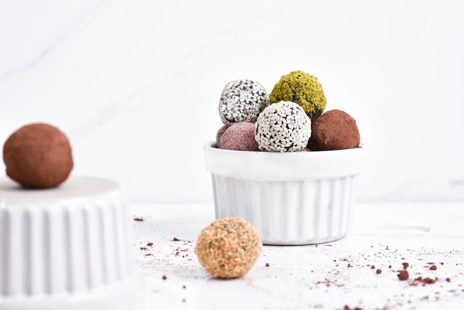 Sjokoladetrukne kokosboller