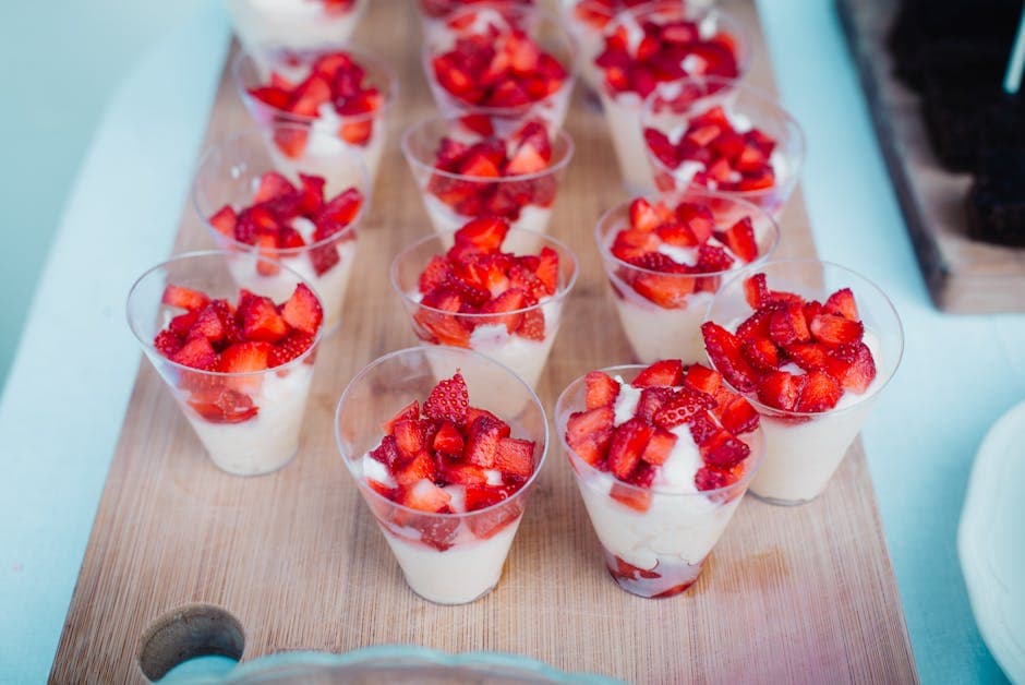 Marinerte jordbær med balsamico og mascarpone