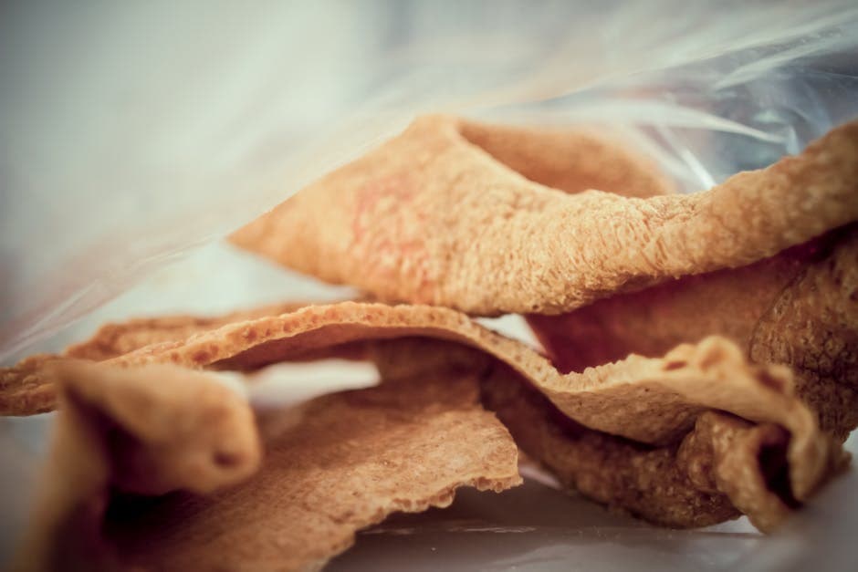 Sprø svineknokechips