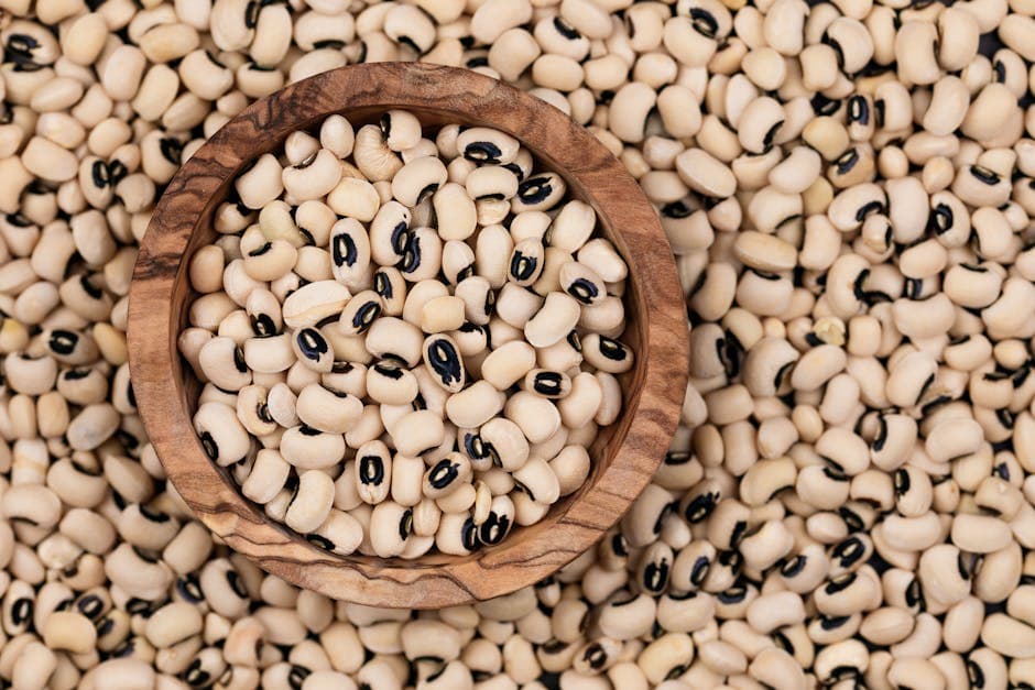 Black-Eyed Peas og ris