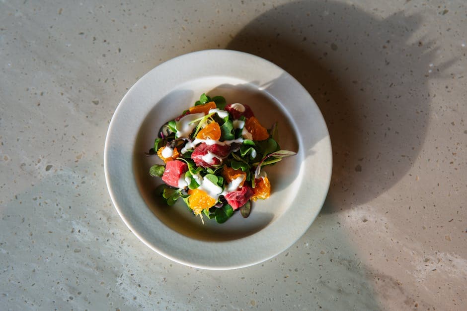 Sitrussalat med pistasjnøtter og lønnesirupvinaigrette