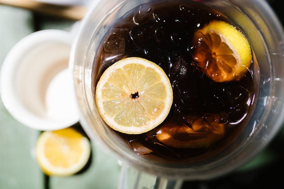 Forfriskende eple-iste med vaniljesirup