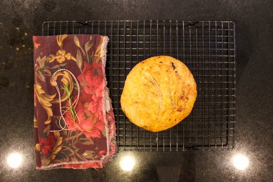 Raskt ølbrød med rosmarin og parmesan